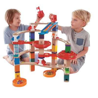 Конструкторы с уникальными деталями - Конструктор Hape Спирали 129 элементов (E6024)#4