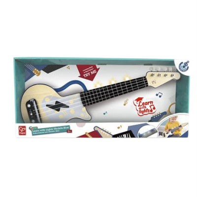 Музичні інструменти - Музичний інструмент Hape Гітара синя (E0625)#3