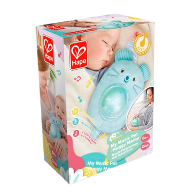 Ночники, проекторы - Ночник Hape Мышонок музикальный (E0113)#2