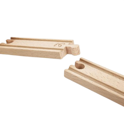 Залізниці та потяги - Ігровий набір Hape Короткі прямі рейки для залізниці (E3778)#2