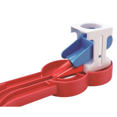 Конструкторы с уникальными деталями - Конструктор Hape Дополнительный набор направляющих 4 елемента (E6025)#3