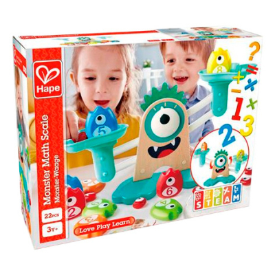 Обучающие игрушки - Игровой набор Hape Монстроматематика веса (E0511)#3