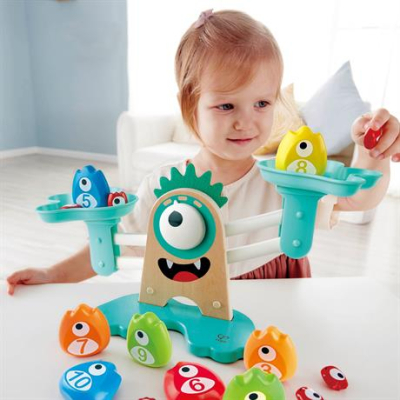 Обучающие игрушки - Игровой набор Hape Монстроматематика веса (E0511)#4