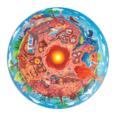 Пазли - Пазл Hape Підземний світ 36 елементів (E1637)#2