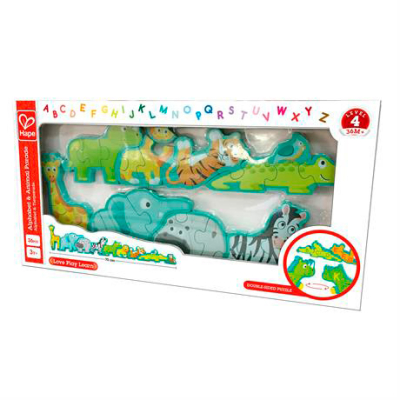 Пазли - Пазл Hape Парад звірів 26 елементів (E1627)#3