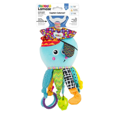 Підвіски, мобілі - Підвіска Lamaze Восьминіг із прорізувачем (L27068)#3