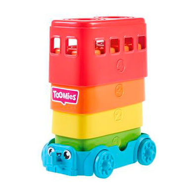 Развивающие игрушки - Пирамидка Toomies Автобус (E73220)#2