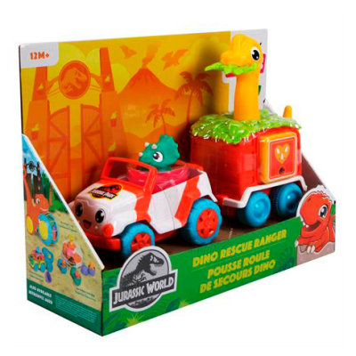 Машинки для малюків - Ігровий набір Toomies Дінотрейлер Jurassic World (E73253)#3