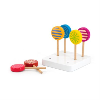 Детские кухни и бытовая техника - Игровой набор Viga Toys Леденцы из дерева (44529)#2