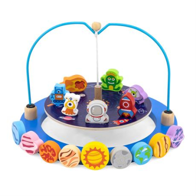 Розвивальні іграшки - Дерев'яна гра-балансир Viga Toys Космос (44580)#2