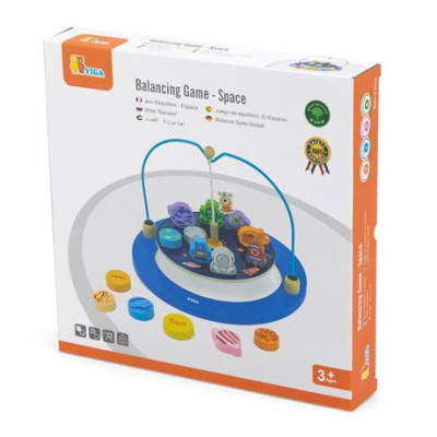 Розвивальні іграшки - Дерев'яна гра-балансир Viga Toys Космос (44580)#3