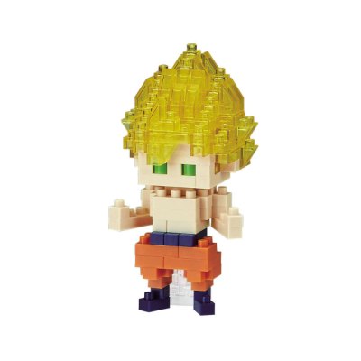 Блокові конструктори - Конструктор Nаnoblock Сон Гоку Супер Сайан 130 елементів (124154)#2