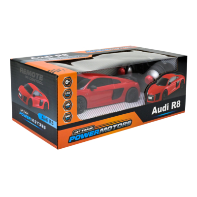 Радіокеровані моделі - Автомодель Країна Іграшок Audi R8 на радіокеруванні червона 1:24 (PM2408)#4