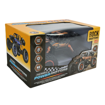 Радиоуправляемые модели - Автомодель Країна Іграшок Багги на радиоуправлении оранжево-черная 1:14 (PM3401 ORANGE)#4