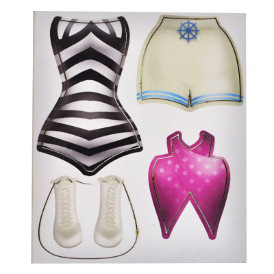 Наборы для творчества - Магнитная одевалка Qbee Betty (QB600-009)#3