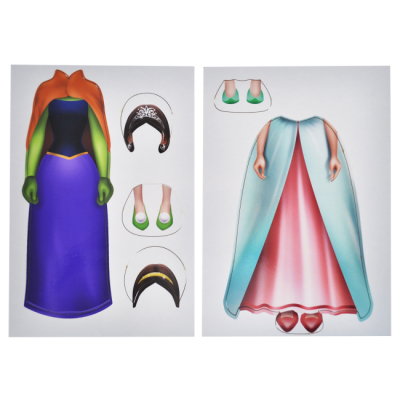 Наборы для творчества - Магнитная одевалка Qbee Katie (QB600-008)#3