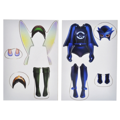 Наборы для творчества - Магнитная одевалка Qbee Katie (QB600-008)#4