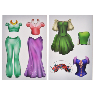 Наборы для творчества - Магнитная одевалка Qbee Katie (QB600-008)#5