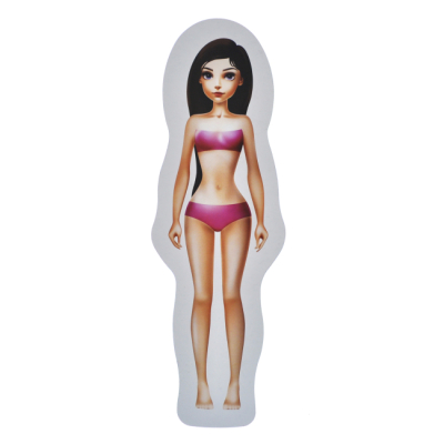 Наборы для творчества - Магнитная одевалка Qbee Wendy (QB600-010)#2