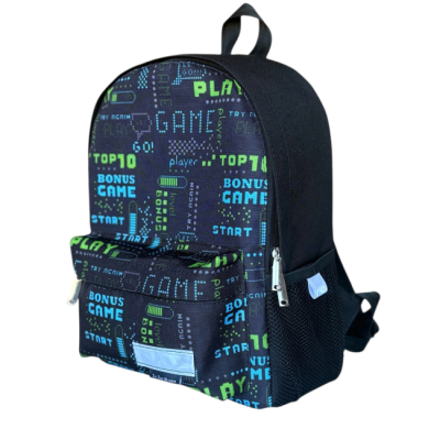 Рюкзаки и сумки - Рюкзак Zo-Zoo Play Game черный (1210463303009)#2