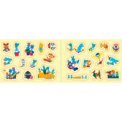 Розмальовки та актівітібуки (2-6 років) - Книжка «Хоробрі Зайці. Грай з Хоробрими Зайцями»  (9789667514174)#2