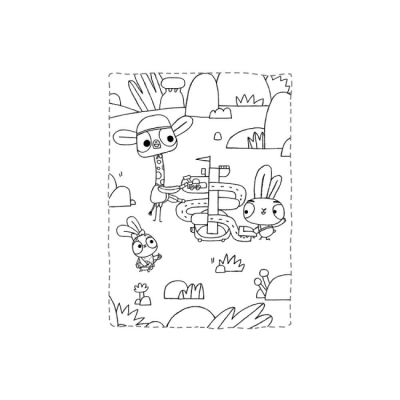 Розмальовки та актівітібуки (2-6 років) - Книжка «Хоробрі Зайці. Грай з Хоробрими Зайцями»  (9789667514174)#3