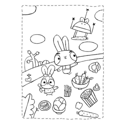 Розмальовки та актівітібуки (2-6 років) - Книжка «Хоробрі Зайці. Грай з Хоробрими Зайцями»  (9789667514174)#5