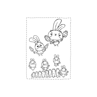 Розмальовки та актівітібуки (2-6 років) - Книжка «Хоробрі Зайці. Граймо разом» (9789667514198)#4