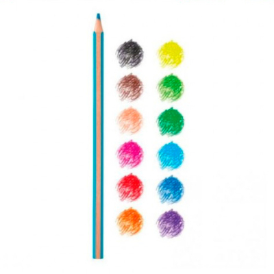 Канцтовары - Набор цветных карандашей Carioca Supercolor 12 цветов (43391)#2