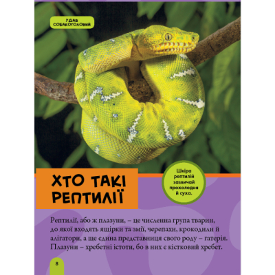 Пізнавальні книги (4-10 років) - Книжка «National Geographic. Моя перша енциклопедія. Рептилії та амфібії» Кетрін Г'юз (9786171600799)#5