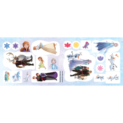 Розмальовки та актівітібуки (2-6 років) - Розмальовка з наліпками «Крижане серце» (9786171601079)#9