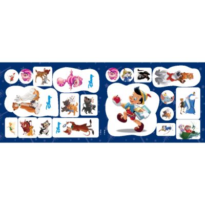 Раскраски и активитибуки (2-6 лет) - Розмальовка з наліпками «Класика Дісней» (9786171601161)#9