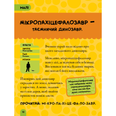 Познавательные книги (4-10 лет) - Книжка «National Geographic. Моя перша енциклопедія. Динозаври»	Кетрін Г'юз (9789669439970)#4