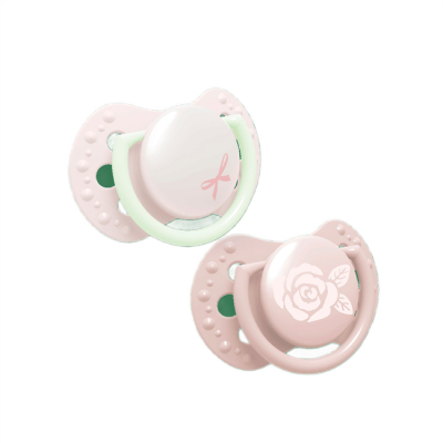 Товари для догляду - Пустушка Lovi силіконова динамічна Baby Shower Girl (22/900girl)#2