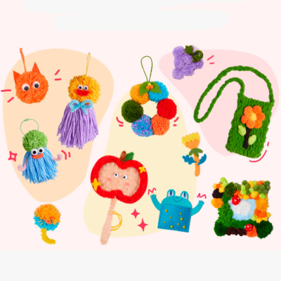 Наборы для творчества - Набор для творчества Mideer Волшебный ящик для вязания и вышивания (MD4320)#2