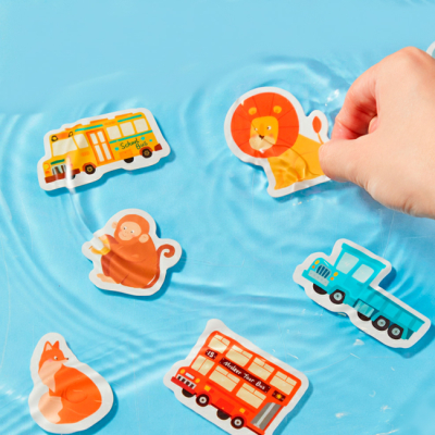 Наборы для творчества - Набор многоразовых наклейок Mideer Bustling traffic (CT2317)#3