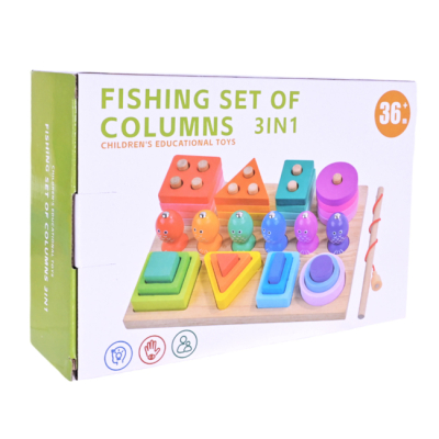 Развивающие игрушки - Деревянный сортер Країна Іграшок 3 в 1 (C15002)#3