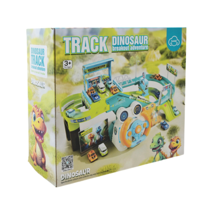 Паркінги і гаражі - Ігровий набір Країна Іграшок Паркінг Пригоди з динозаврами (T917A)#6