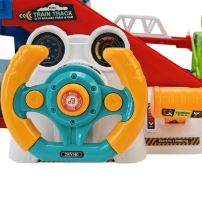 Паркінги і гаражі - Ігровий набір Країна Іграшок Паркінг Пригоди паровозиків (T922A)#5