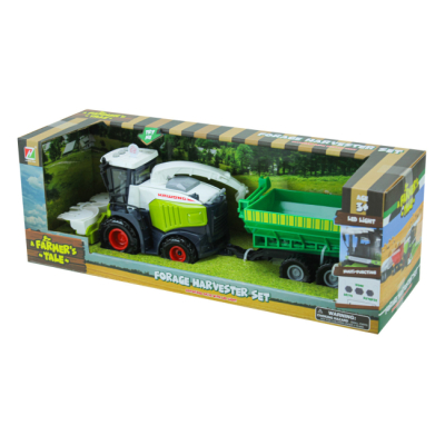 Транспорт і спецтехніка - Комбайн Країна Іграшок з причепом (550-3C)#2