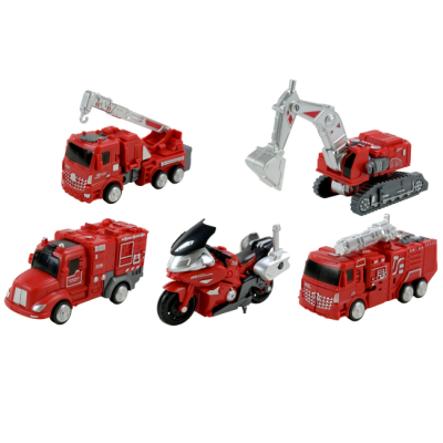 Трансформеры - Игровой набор Країна Іграшок Трансформер красный 5 в 1 (788-92Y)#2