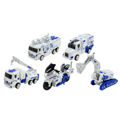 Трансформеры - Игровой набор Країна Іграшок Трансформер сине-белый 5 в 1 (788-96Y)#2