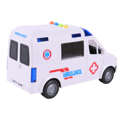Транспорт и спецтехника - Автомодель Країна Іграшок Скорая помощь (ZY221A)#4