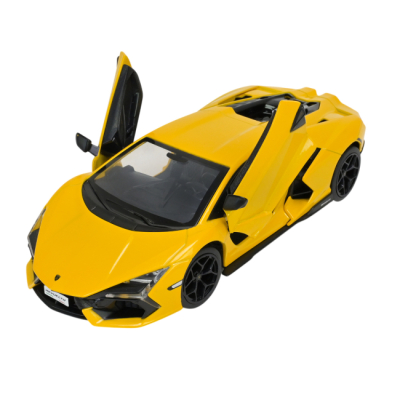 Автомодели - Автомодель Автопром Lamborghini Revuelto желтая 1:24 (68200A(Y))#4