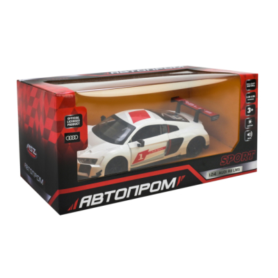 Автомоделі - Автомодель Автопром Audi R8 LMS біла (68262A(W))#5