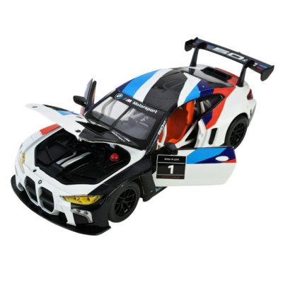 Автомодели - Автомодель Автопром BMW M4 GT3 1:24 (68282A(W))#4