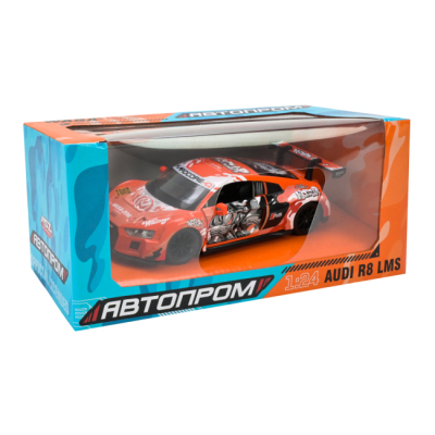 Автомодели - Автомодель Автопром Audi R8 LMS оранжевая (68291A(O))#5