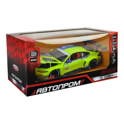 Автомодели - Автомодель Автопром BMW M4 GT3 (68282A(PG))#6