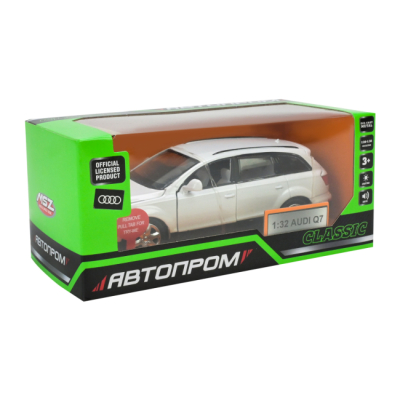 Автомоделі - Автомодель Автопром Audi Q7 біла (68310/1)#6