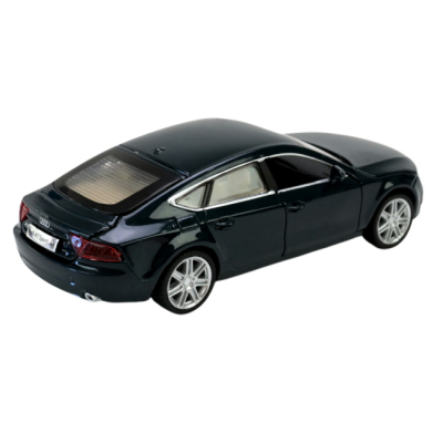 Автомодели - Автомодель Автопром Audi A7 Sportbac черная (68319/2)#3